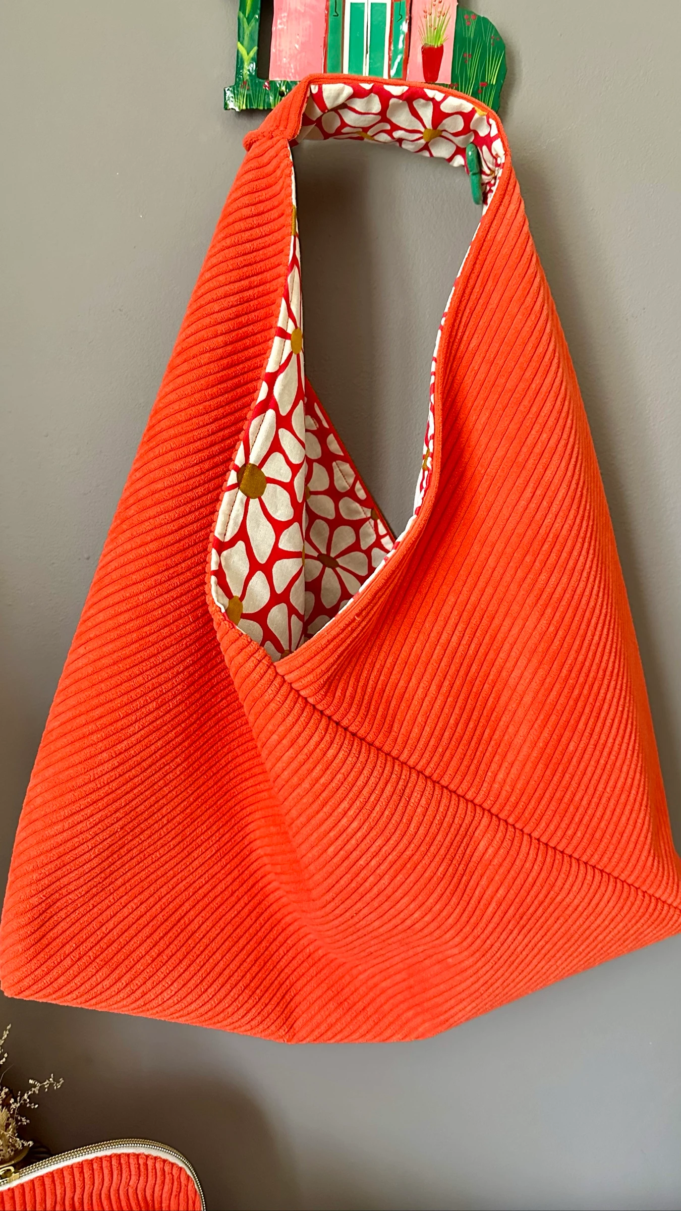Bolso origami naranja – photo 5
